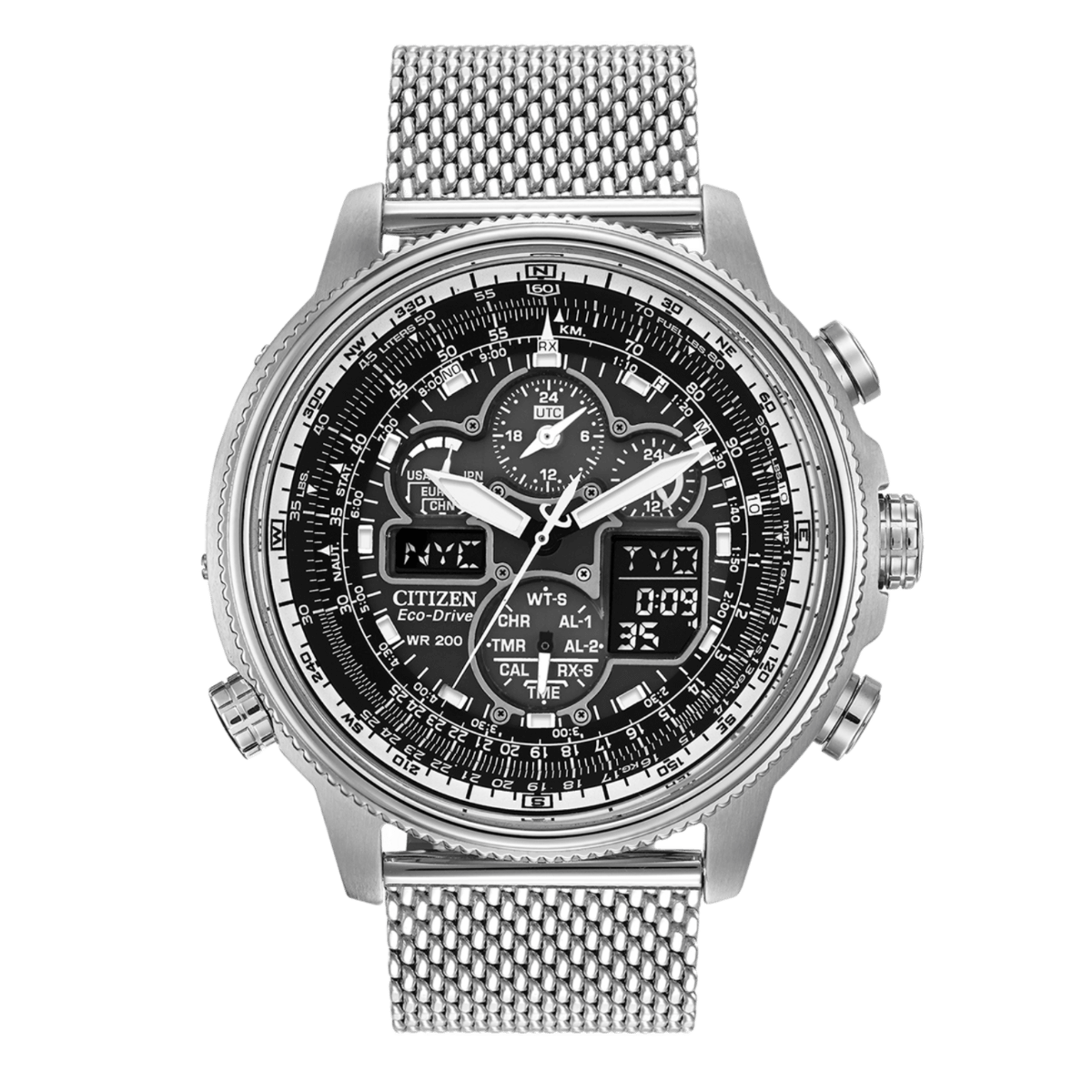 Citizen Eco-Drive Promaster Navihawk - 48mm, Steel