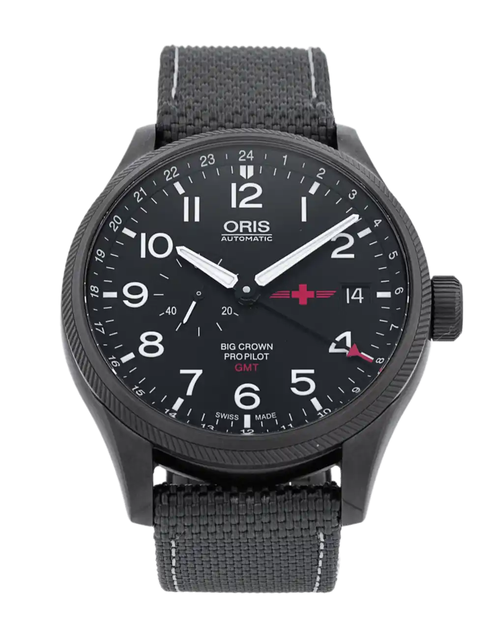 Oris Propilot Black Dial - 45mm, Steel (2018)