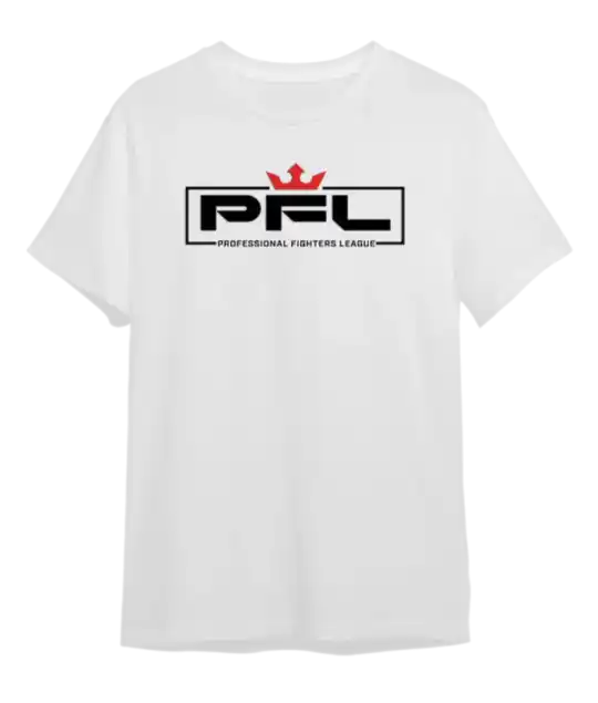 PFL Red Crown T-Shirt - White