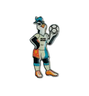 Women's World Cup Mascot Pin