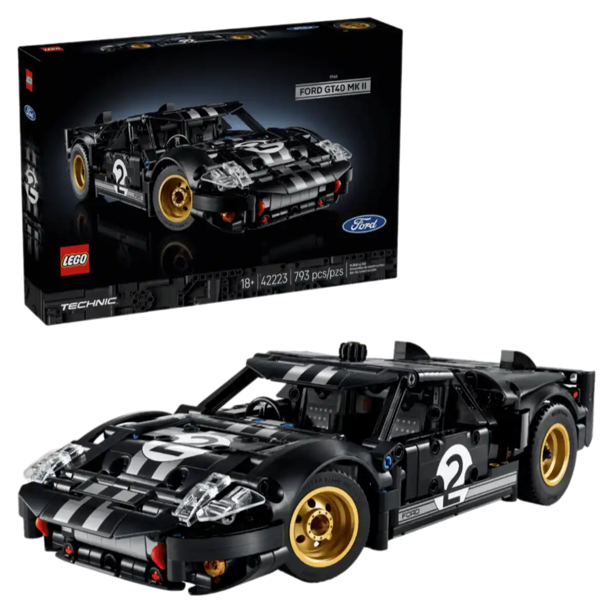 LEGO 1966 Ford GT40 MKII Race Car #42223