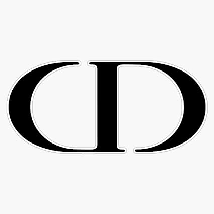 Cristian Dior CD Sticker