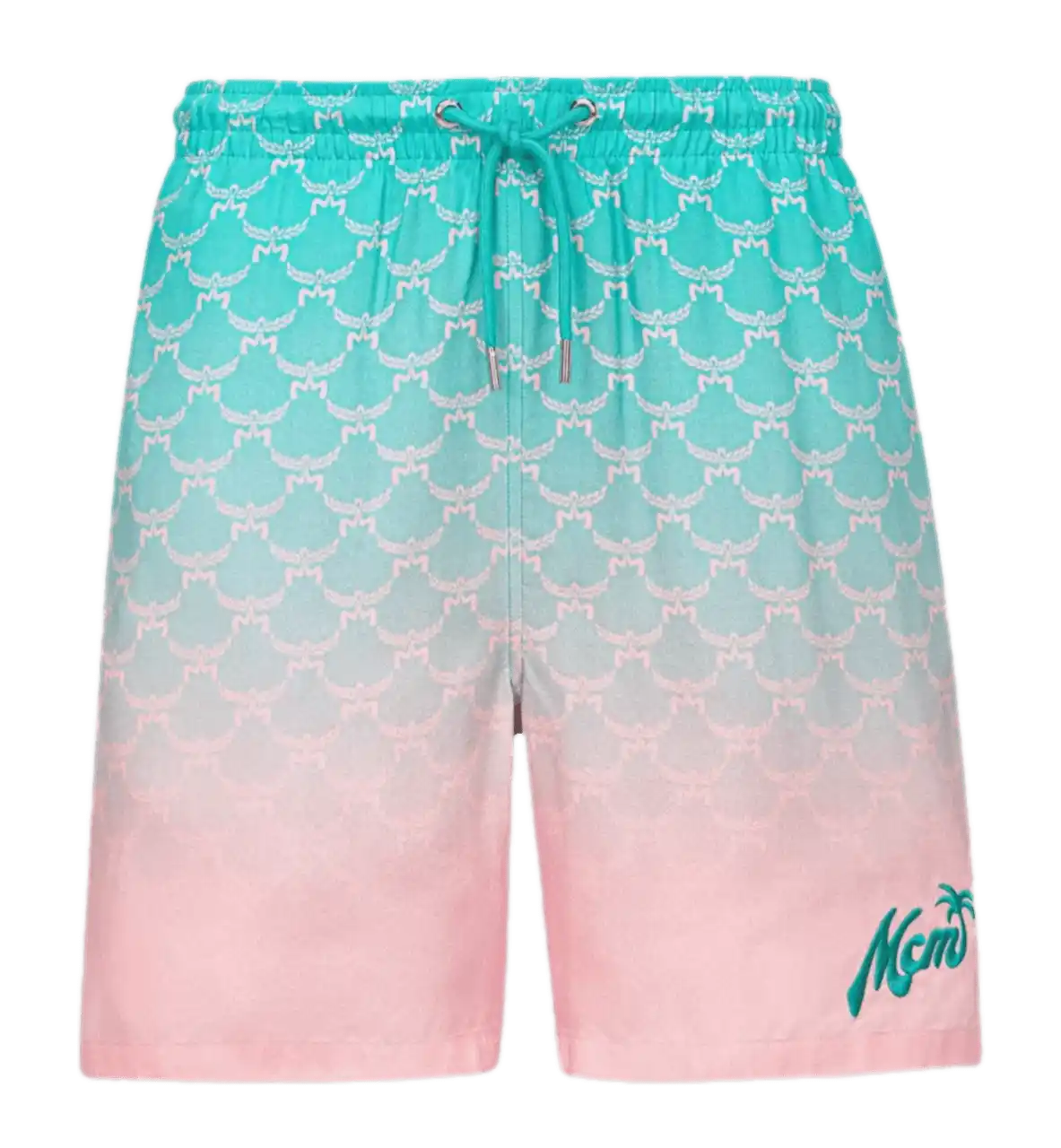 MCM x SNIPES Gradation Monogram Shorts - Blue/Ceramic