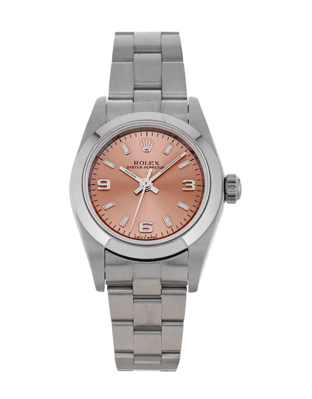 Rolex Lady Oyster Perpetual Salmon Dial - 24mm, Steel (2003)