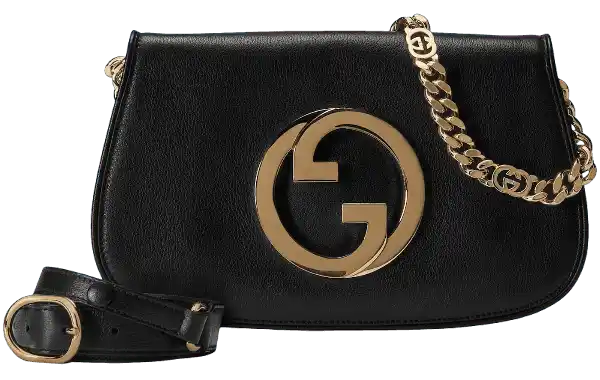 Gucci Blondie Shoulder Bag - Black
