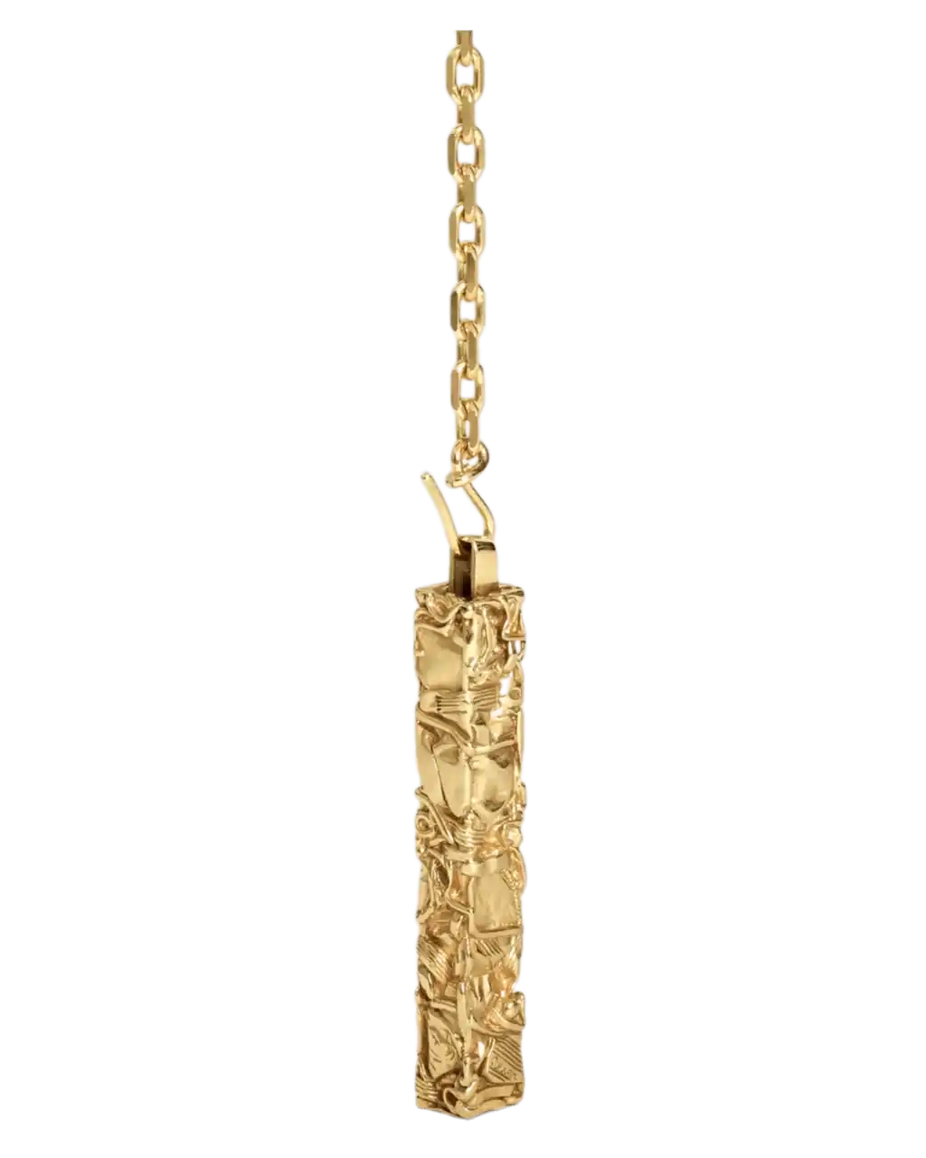 Celine César Project Compression Necklace in Vermeil - Gold