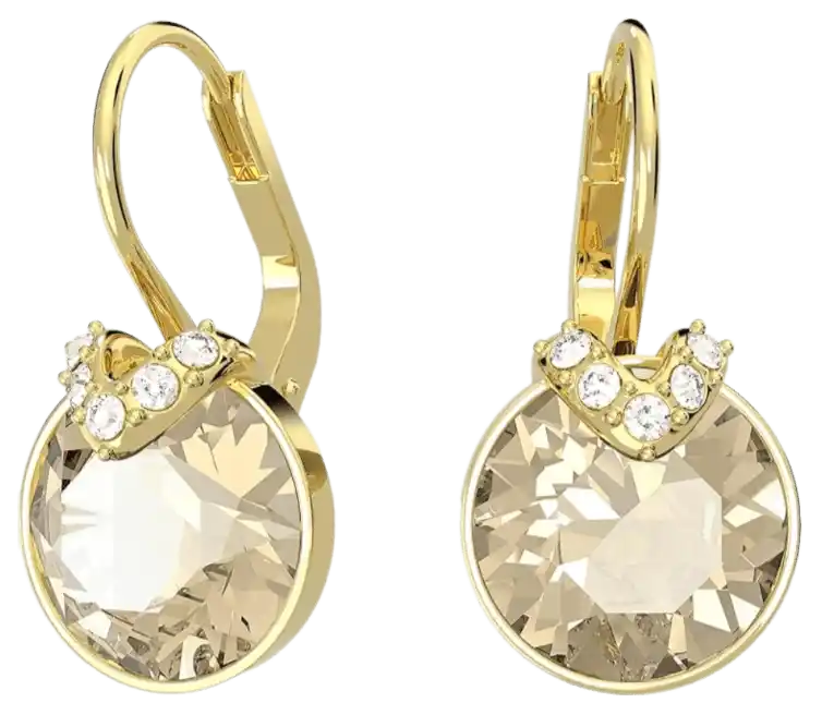 Swarovski Bella Collection Drop Earrings - Gold Plated