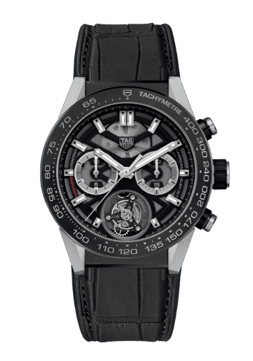 Tag Heuer Carrera Chronograph Tourbillon - 45mm, Titanium and Ceramic