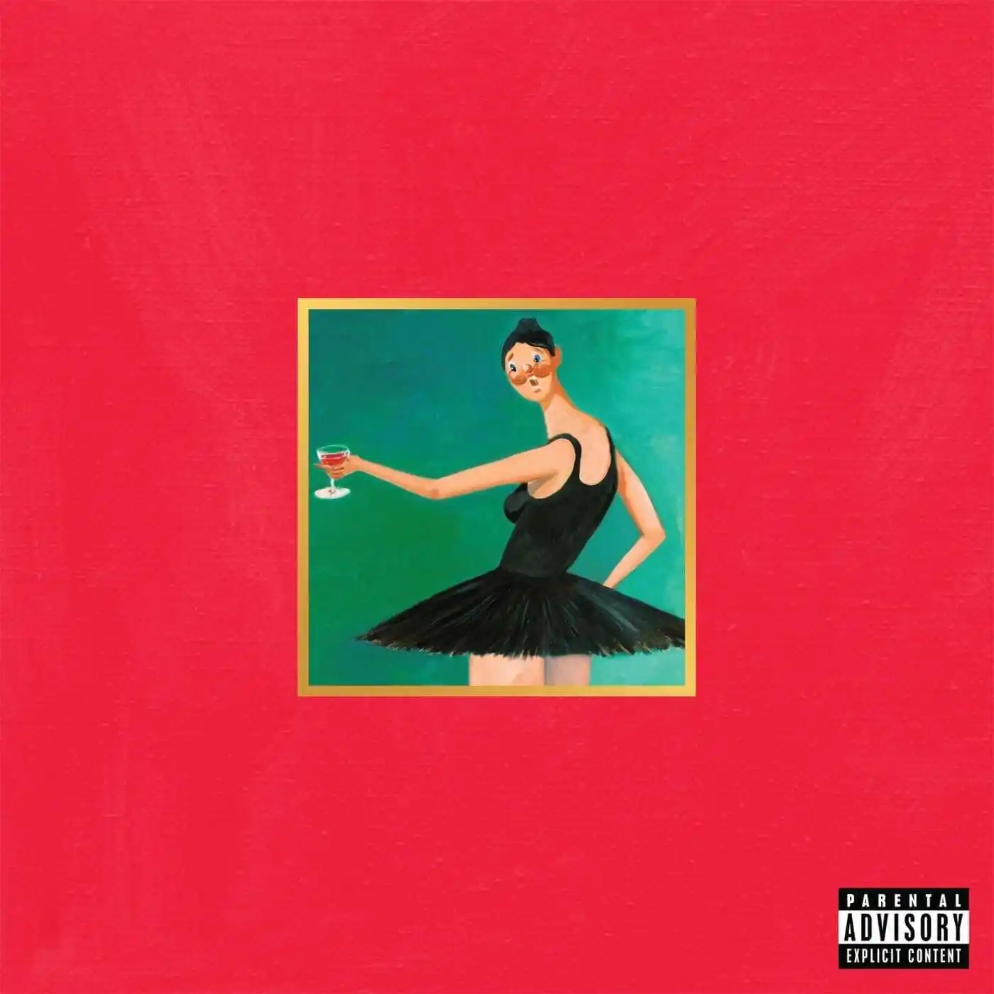 Kanye My Beautiful Dark Twisted Fantasy CD