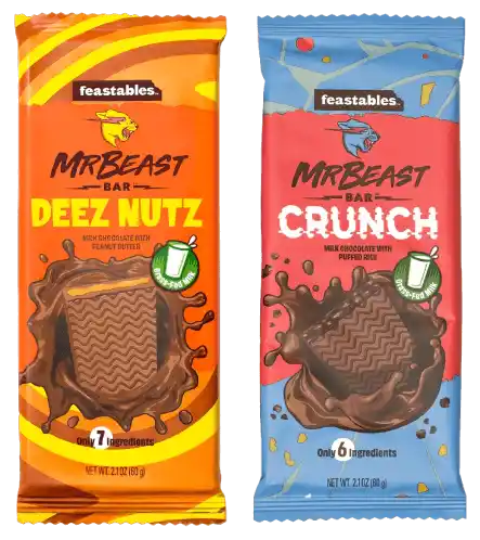 Mr Beast Feastables Milk Chocolate Kit (20 Bars)
