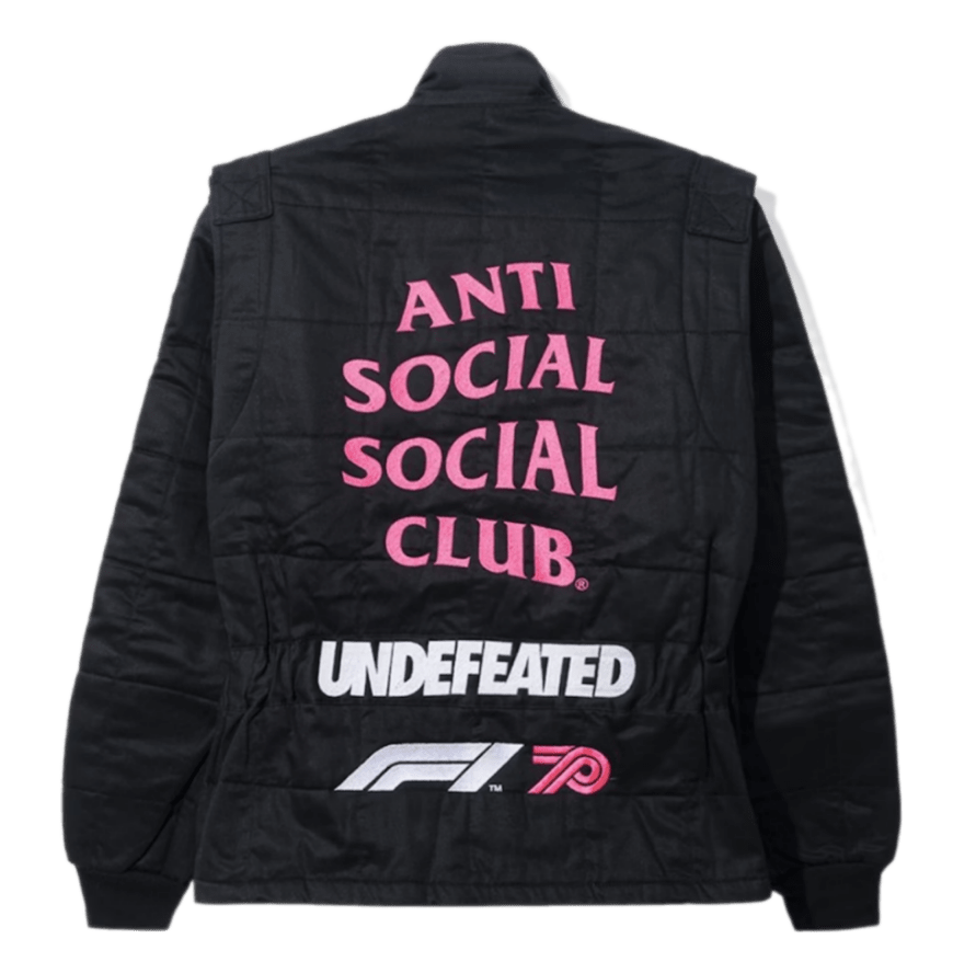 Anti Social Social Club UNDFTD X F1 Jacket - Black