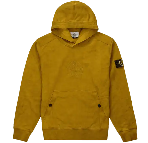 Supreme Stone Island Hooded Sweatshirt (SS19) - Olive
