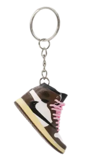 Travis Scott Mocha Jordan Keychain