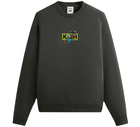Kith x Disney Mickey & Friends Goofy Classic Logo Crewneck - Machine