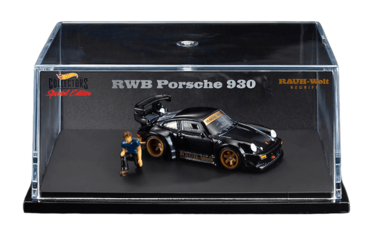 Hot Wheels RLC RWB Porsche 930 Spectraflame - Black