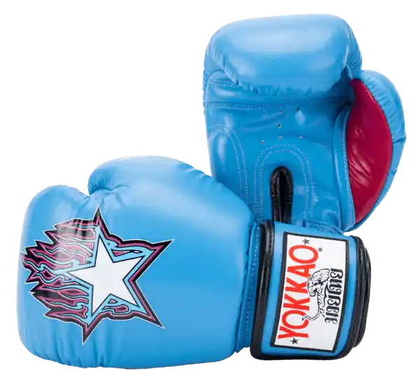 Yokkao Bangkok Rising Boxing Gloves (10oz) - Blue Nobility