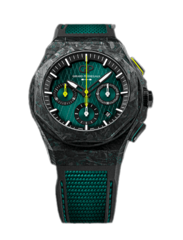 Girard Perregaux Laureato Absolute Chronograph Aston Martin F1 Edition - 44mm, Titanium