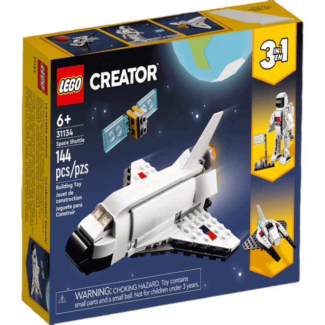 LEGO Creator 3 in 1 Space Shuttle Toy #31134