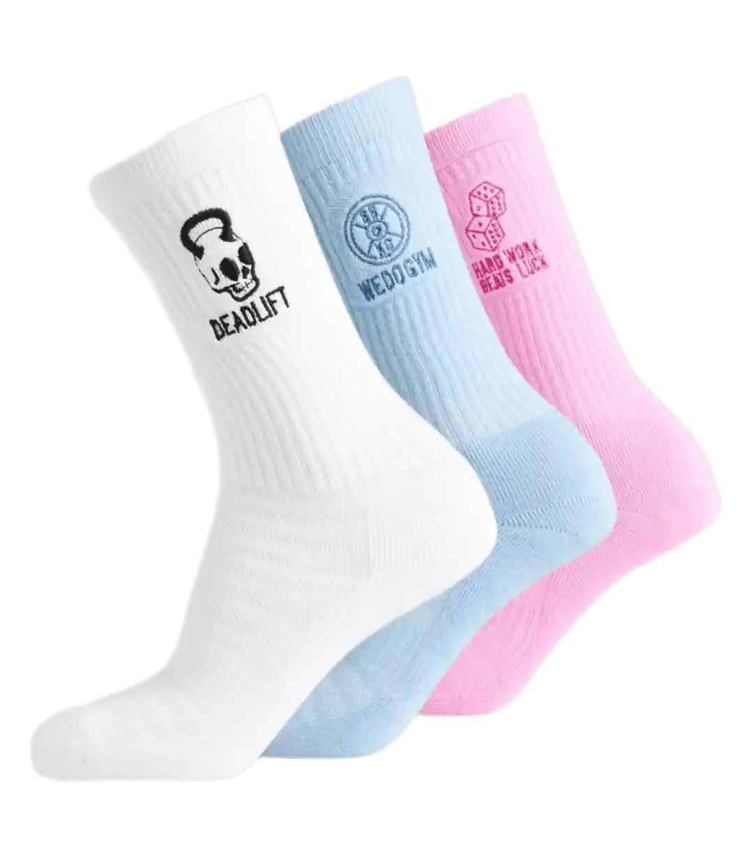 Gymshark Character Crew Sock 3pk