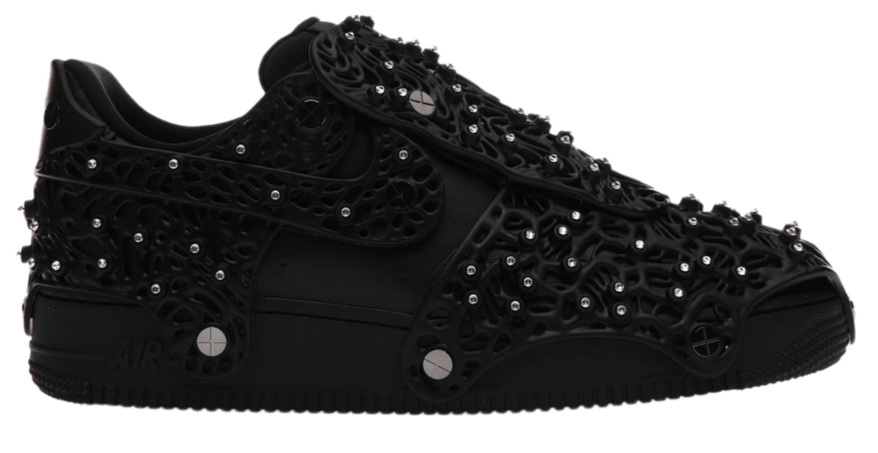 Nike Air Force 1 Low - Swarovski Retroreflective Crystals Black