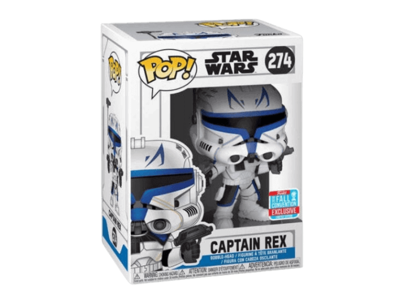 Funko Pop! Star Wars Captain Rex Funko Fall Convention Exclusive Figure 274