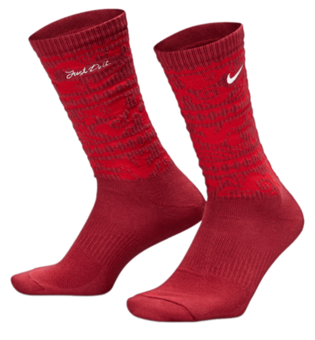 Nike Everyday Plus "Lunar New Year" Crew Socks - Red