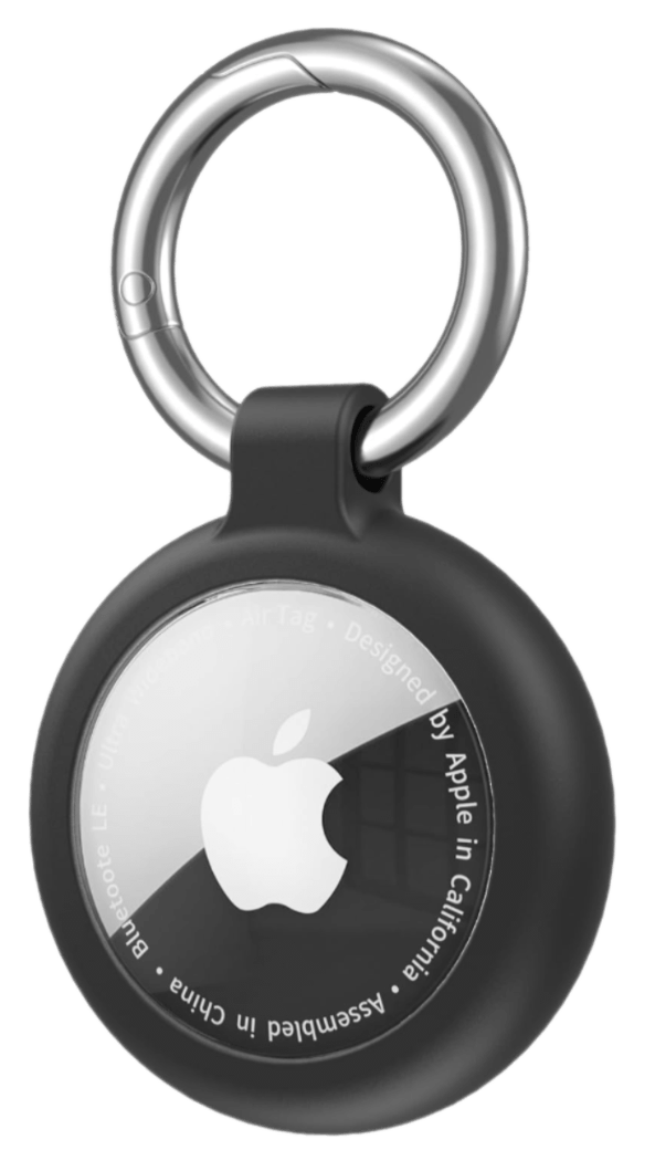 AirTag Holder Silicone Case - Black