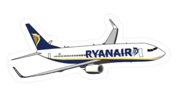 Ryanair Sticker