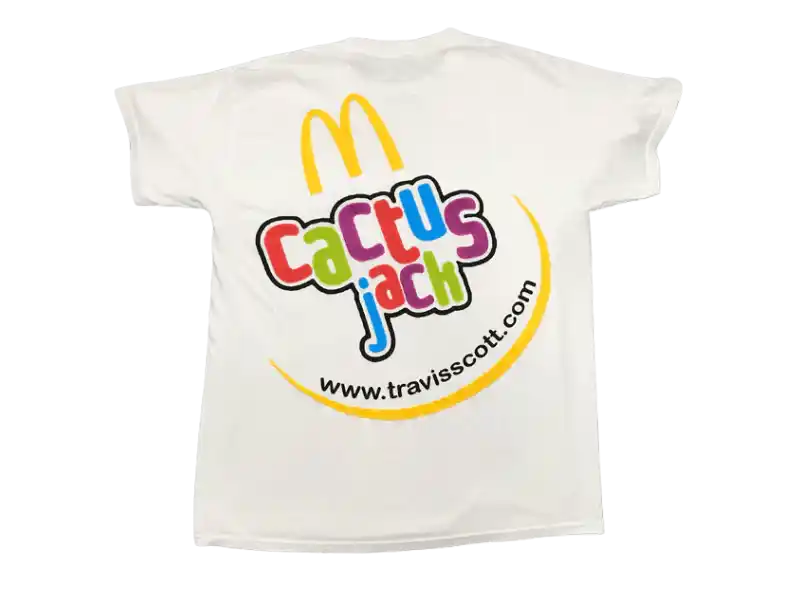 Travis Scott x McDonald's Cj Smile T-shirt - White