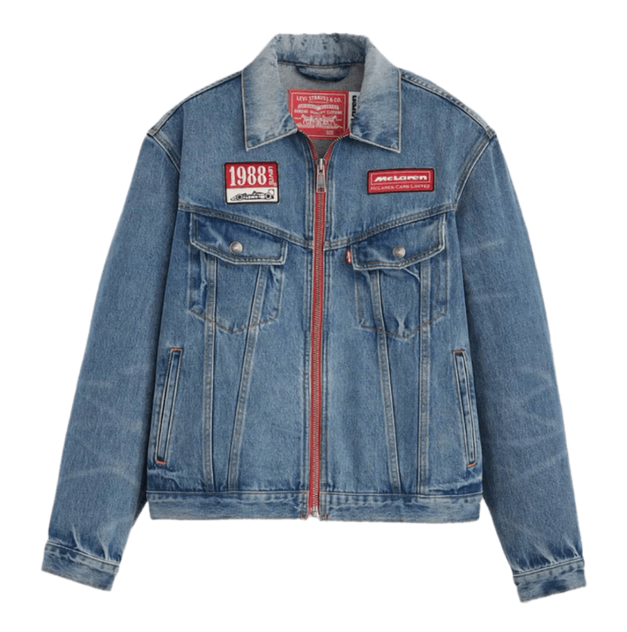 Levis x McLaren Racing Heritage Trucker Jacket - Medium Indigo