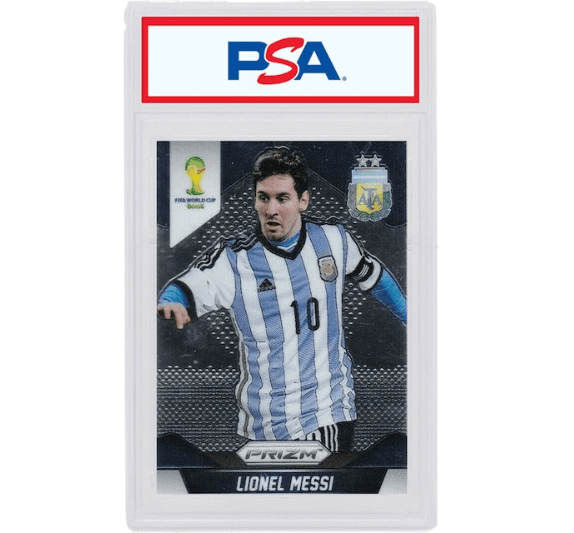 Lionel Messi 2014 Panini Prizm World Cup - Num 12 (PSA 9)