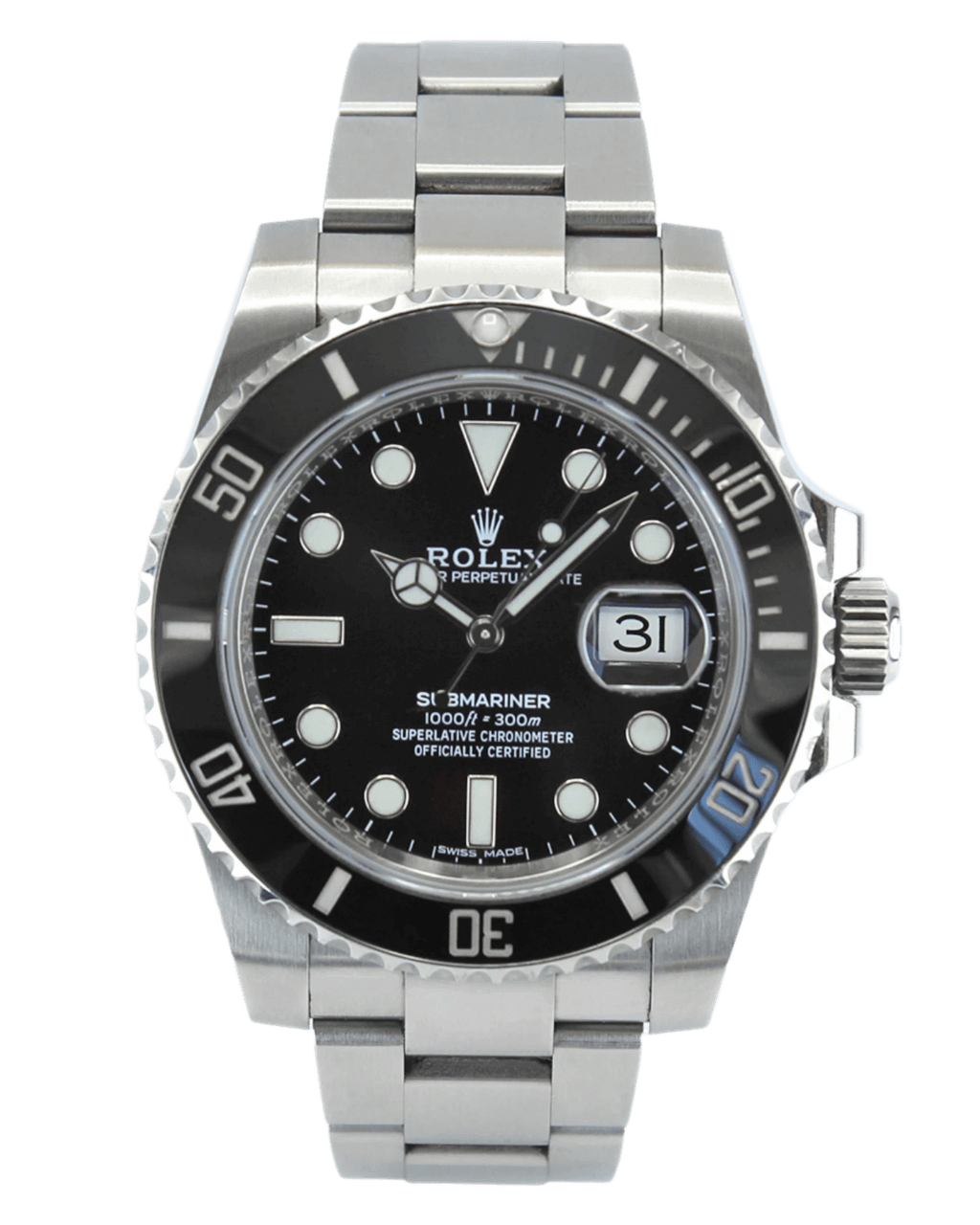 Rolex Submariner Black Dial - 40mm, Steel (2017)