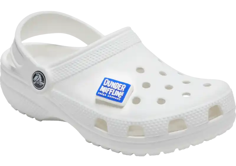 Crocs The Office Dunder Mifflin Logo Charm