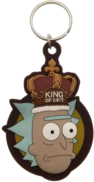Rick King of Sh*t Key Ring