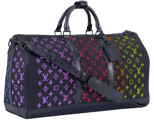 Louis Vuitton Keepall - LED Monogram 50 Black