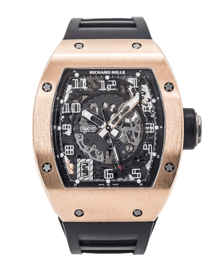 Richard Mille RM10 Openworked Dial - 48mm, Rose Gold