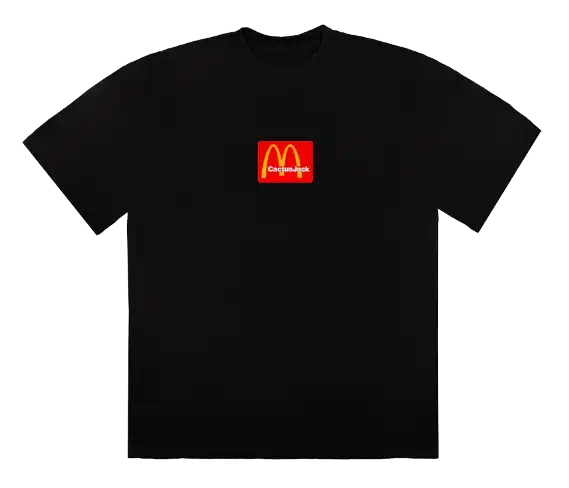 Travis Scott x McDonald's Sesame II T-shirt - Black/Red