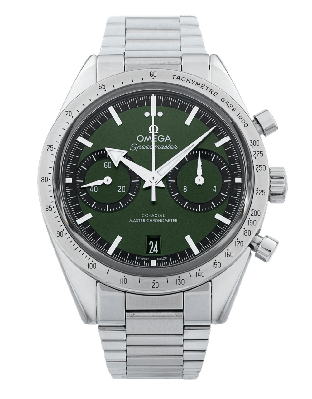 Omega Speedmaster 57 Green Dial - 40mm, Steel (2023)