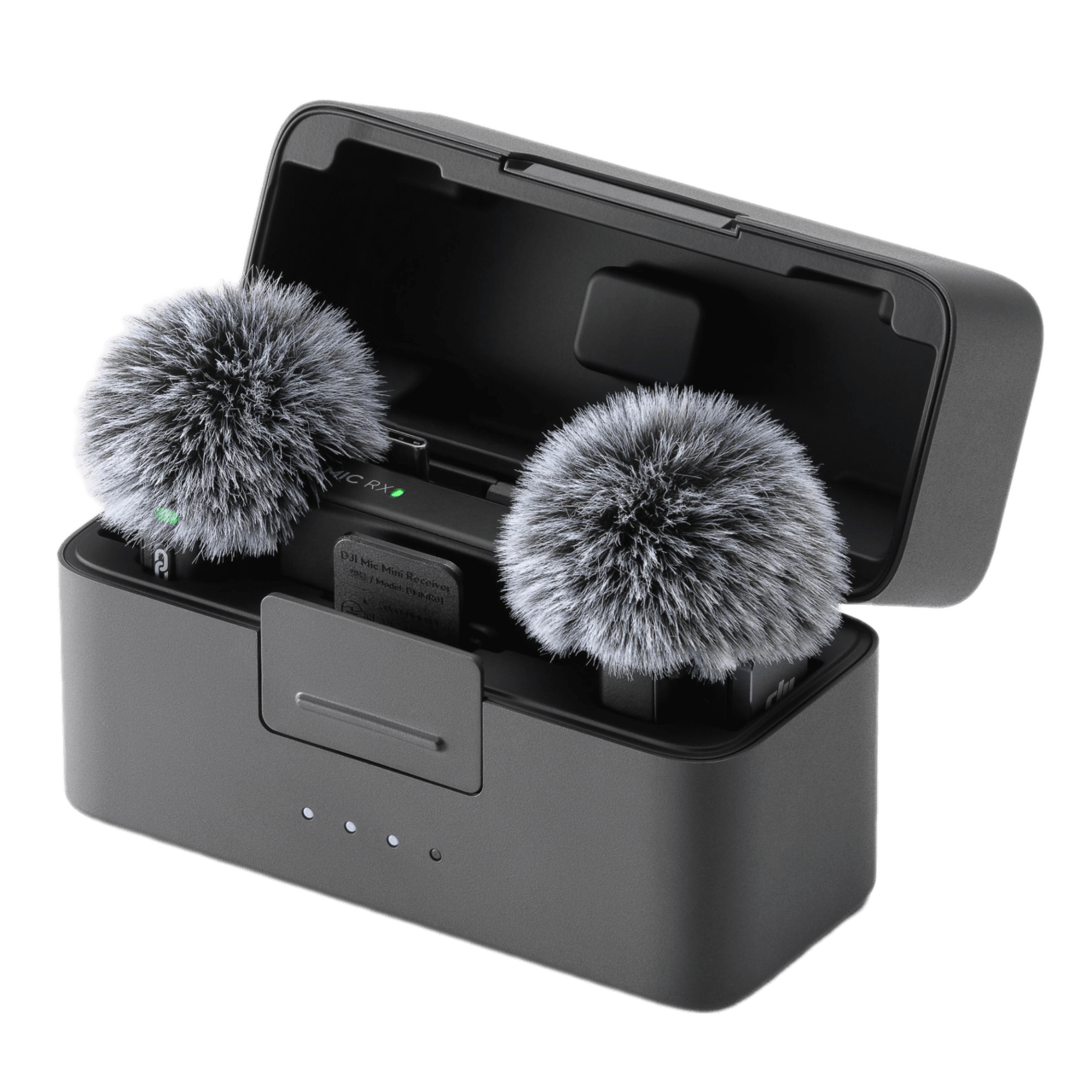 DJI Mic Mini (1 TX and 1 RX) and Mobile Phone Adapter (Lightning)