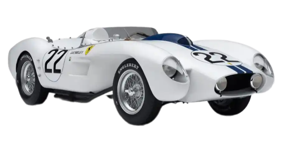 Ferrari 250 TR 1958 Lucybelle II Le Mans Model In 1:8 Scale