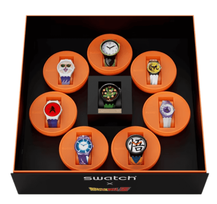 Swatch x Dragon Ball Z Set Limited Edition