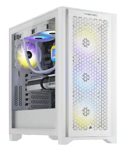 VENGEANCE FROST EDITION i7500 Gaming PC: Intel Core i9-14900K, NVIDIA RTX 4080, 32GB DDR5 6000MT/s Memory, 2TB NVMe SSD