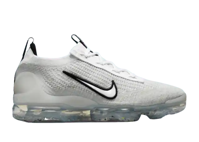 Nike Air VaporMax 2021 FK - White Black Metallic Silver