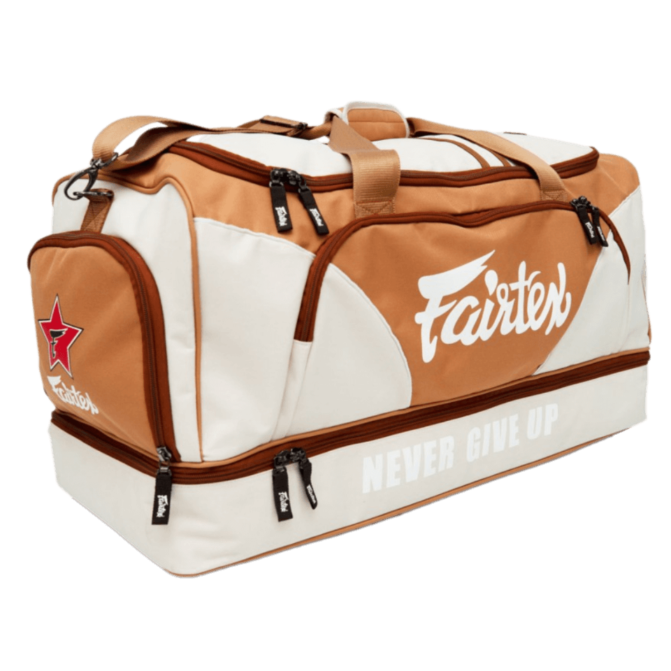Fairtex Gym Bag - Khaki/Orange