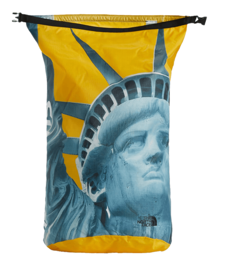 Supreme The North Face Statue of Liberty Waterproof Backpack - Yellow