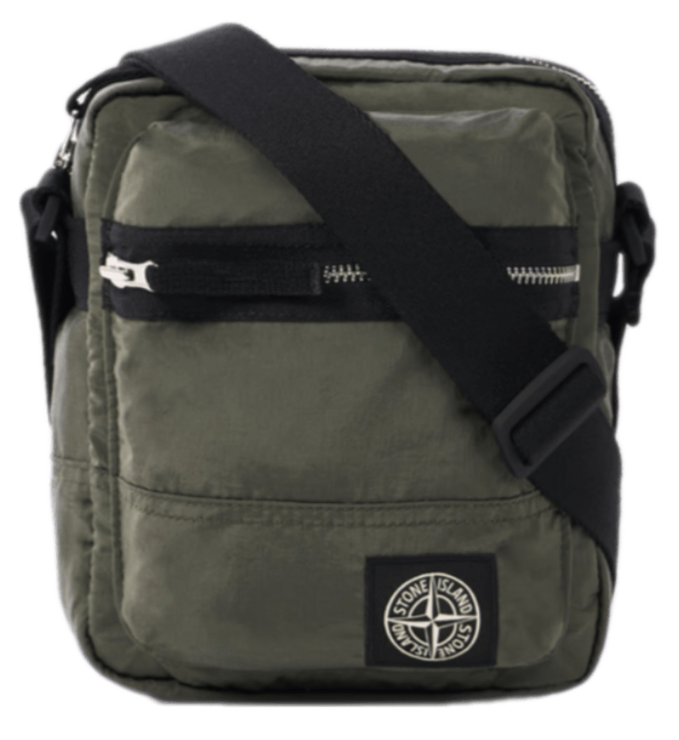 Stone Island Coated Nylon Metal In Econyl - Musk Green