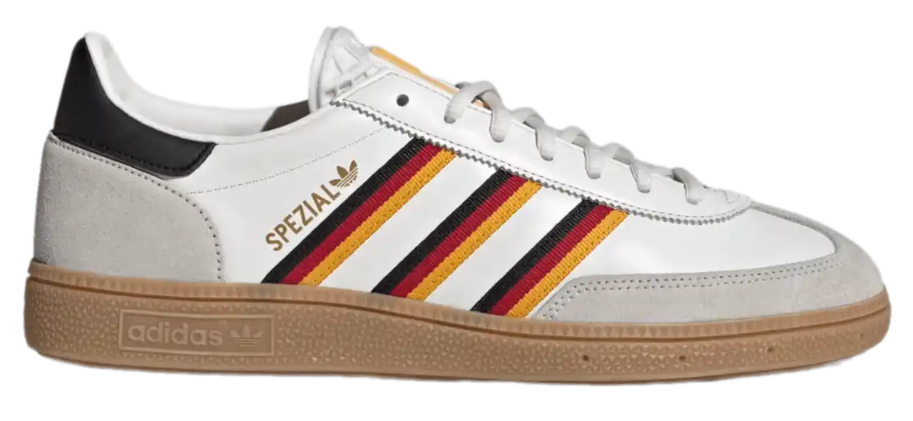 adidas Handball Spezial Shoes - White/Yellow/Red