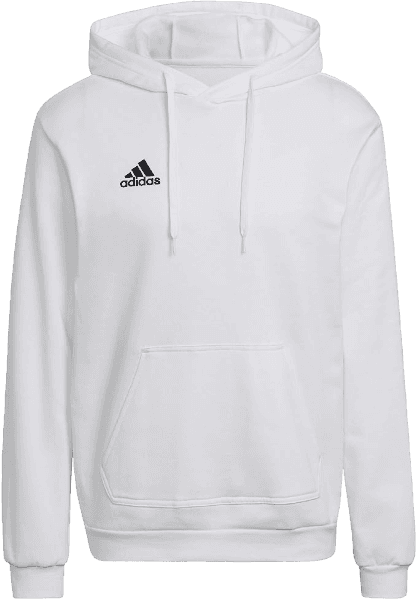 Adidas Men's Entrada 22 Sweat Hoodie - White