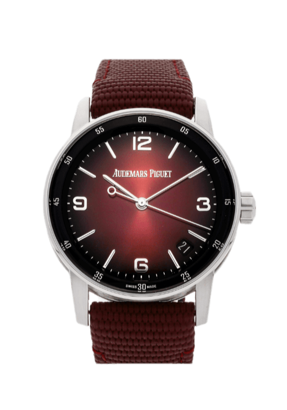 Audemars Piguet Burgundy Dial - 41mm, White Gold
