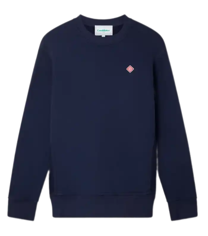 Casablanca Lounge Logo Sweatshirt - Blue